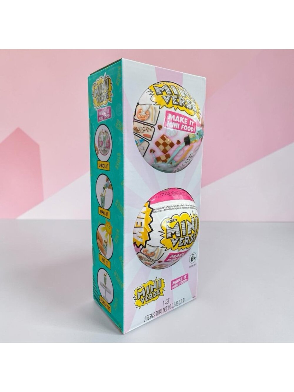 MGA Miniverse Make It Mini Food Diner Series 1 Sealed Set of 2 New Blind Balls